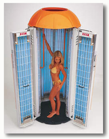 SunDome Stand-up Tanning Booth